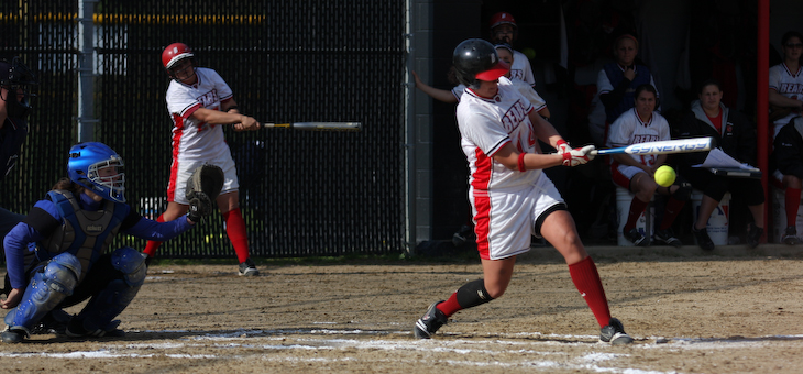 Softball Splits Pair of Games