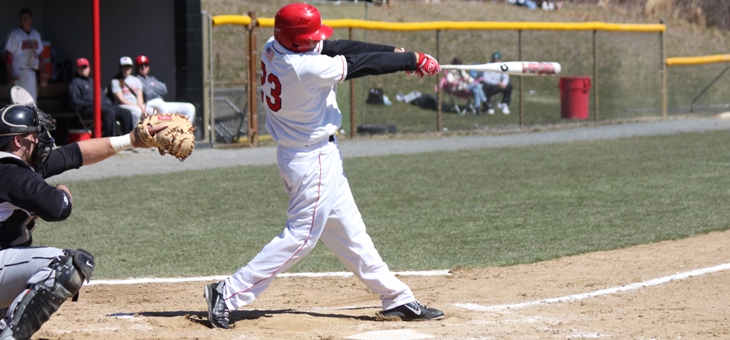 Baseball Sweeps MCLA, 8-1 and 16-11
