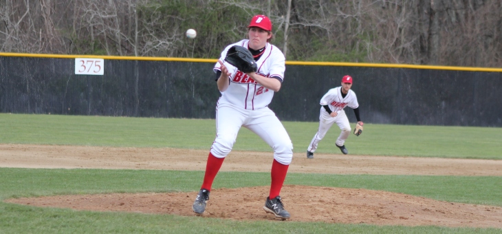 Baseball Downs Richard Stockton, 5-4, Falls to Wesley College, 3-1