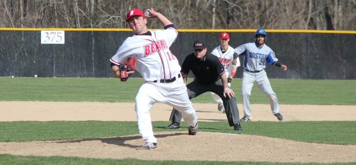 Buck Leads Baseball to 7-5 Win over UMass Boston