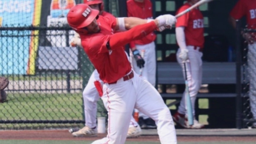 Prampin Leads Baseball to 8-4 Win Over Penn College