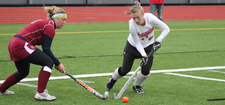 Field Hockey Blanks Eastern Connecticut, 2-0, in Regular Season Finale