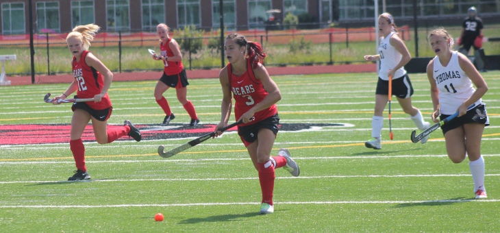Farland Leads Field Hockey to 3-0 Shutout of Thomas