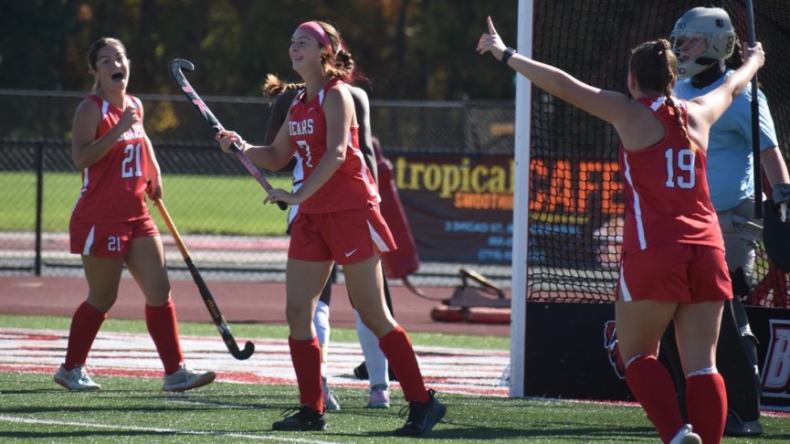 Field Hockey Coasts to 12-1 MASCAC Win Over Anna Maria