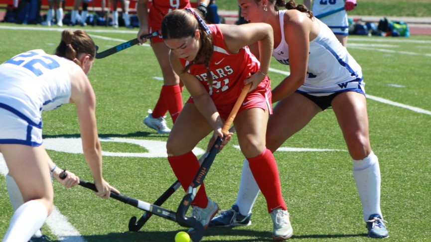 Souza's Four-Goal Effort Lifts Field Hockey to 6-0 MASCAC Win Over Salem State