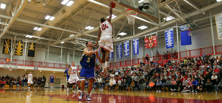 Men's Basketball Powers Past Penn College, 109-78