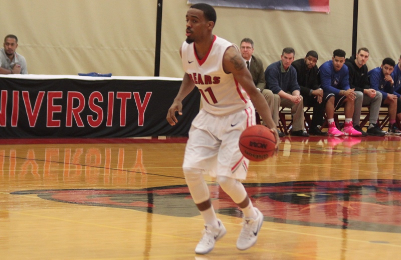 Five Score in Double Figures to Lead Men's Hoops Over Westfield State, 71-57