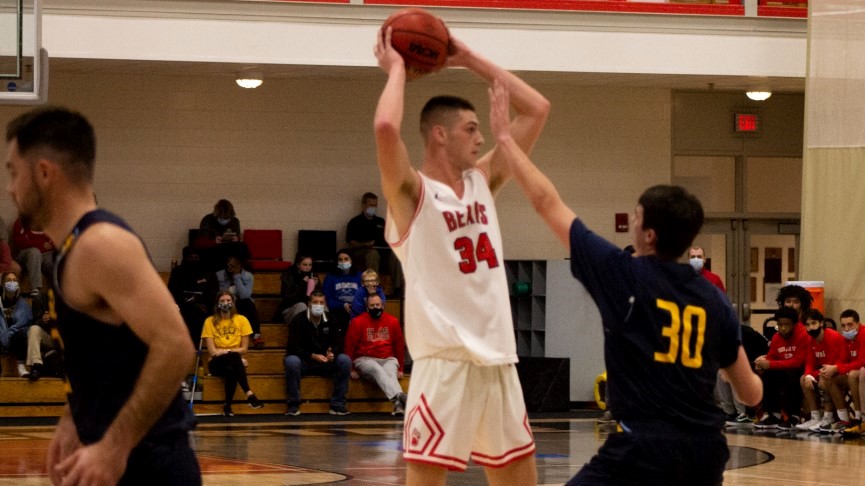 Men's Basketball Falls to Host Emmanuel, 71-52, at EC Tip-Off Classic
