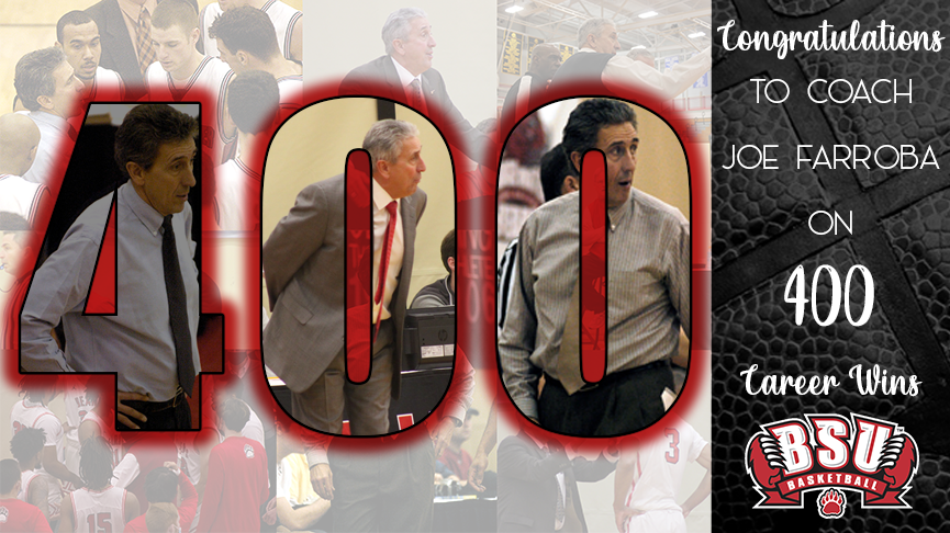 Farroba Notches 400th Win as Men's Basketball Defeats Dean, 87-77
