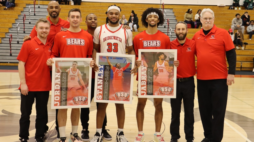 Gonzalez, Kikuba Lead Men's Basketball to 102-85 Senior Night Win Over Fitchburg State