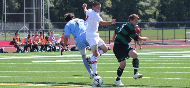 Men's Soccer Drops 3-2 Overtime Decision to 10th Ranked Babson