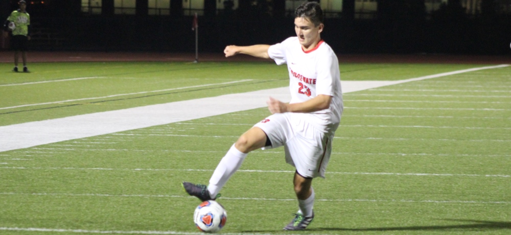 Moran Lifts Men's Soccer to 3-2 Overtime Win