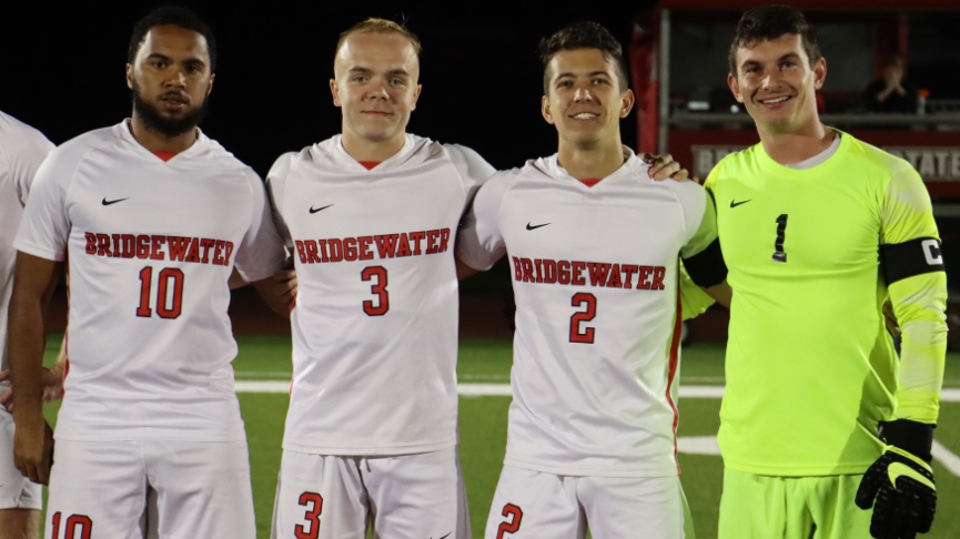 Men's Soccer Posts 3-1 Win Over UMD on Senior Night