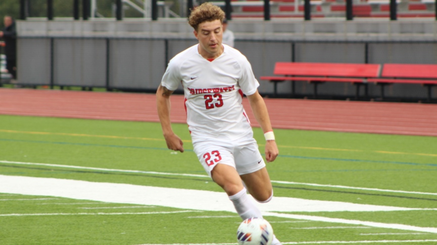 Nelson Nets Hat Trick as Men's Soccer Blanks Westfield, 6-0