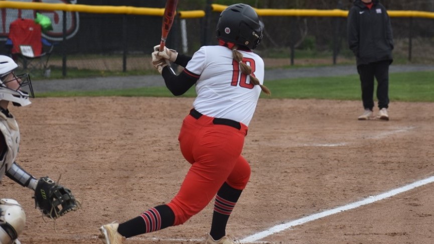 Softball Falls to Worcester State in MASCAC Tournament, 8-2