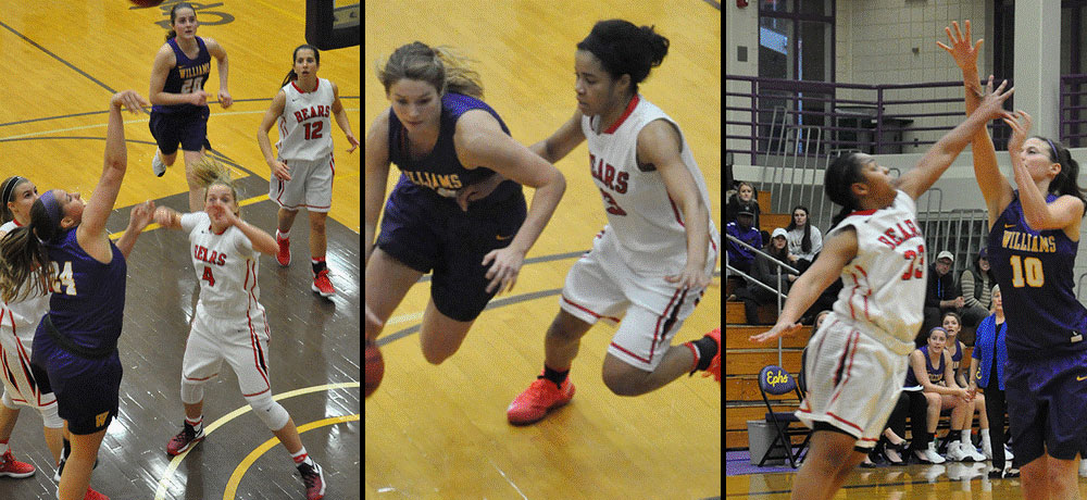 Women's Basketball Falls to Williams, 56-47