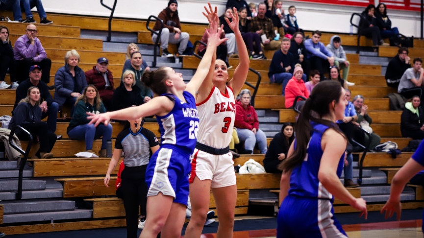 Grassi Leads Women's Basketball to 71-64 Win Over Wheaton