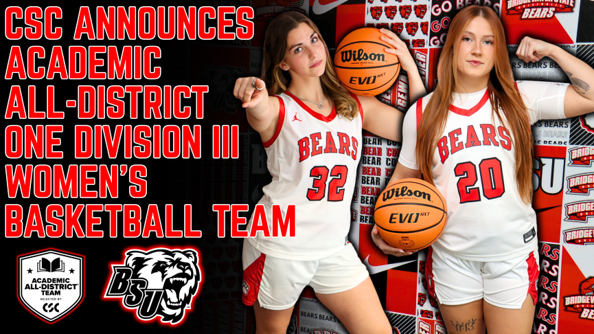Burchhardt, O'Sullivan-Van Etten Named to CSC Academic All-District&reg; One Women's Basketball Team