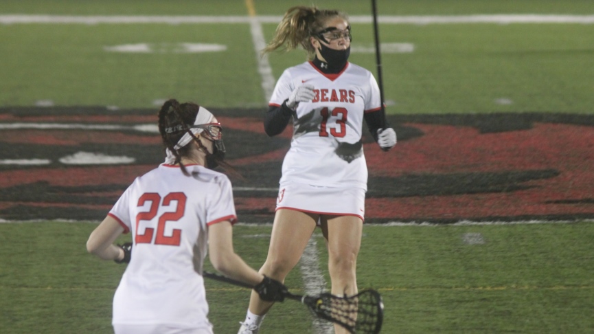 Women's Lacrosse Downs Fitchburg State, 20-4