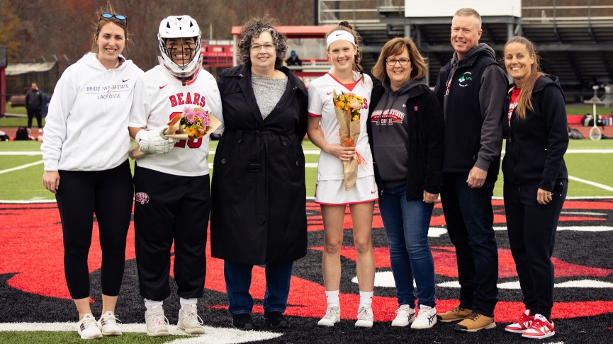 Women's Lacrosse Posts 21-2 Senior Day Win Over MCLA