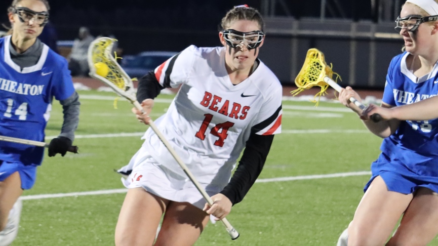 Women's Lax Rolls to 18-8 Win Over Wheaton, McIntyre Nets 100th Goal