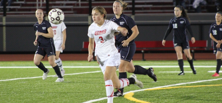 Women's Soccer Blanks Norwich, 2-0