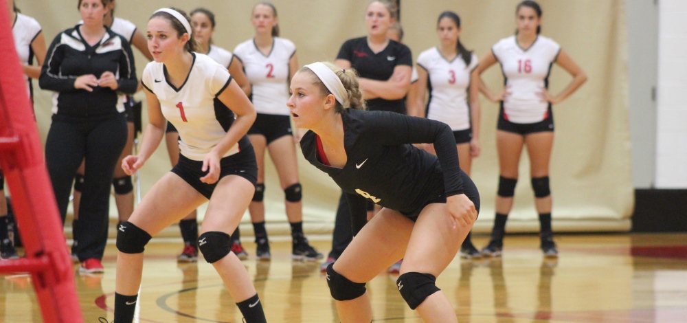Volleyball Falls to Amherst & Conn. College at JWU Wildcat Invitational